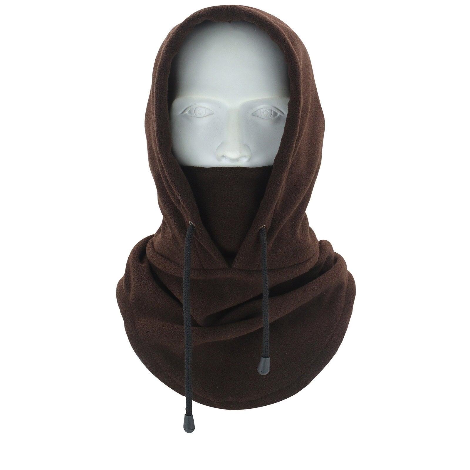 Plush Fleece Balaclava Warm Winter Headgear Windproof & Face Mask For Hiking Cycling Trekking Skiing, Cold Weather Sports Gear