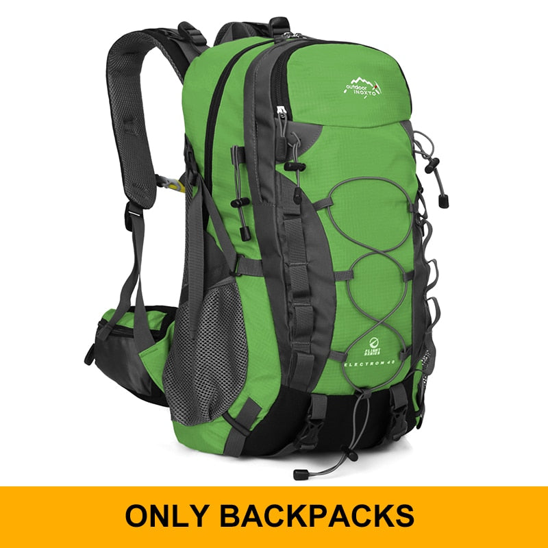 Sturdy 40L Backpack For Hiking, Trekking, Backpacking, Mountaineering, Travel - Spacious, Ergonomic Structure