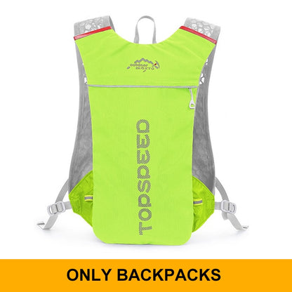 Ultralight Trail Running 5L Backpack Hydration Vest For Running, Hiking, Cycling, Multi-Compartments With Optional 1.5/2L Bladder Bag