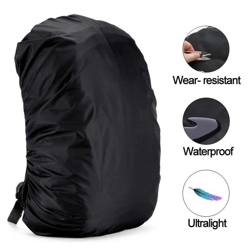 Rain Cover For 35-80L Backpack Outdoor Hiking Climbing Waterproof Rucksack Rain Cover For Backpack