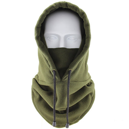 Plush Fleece Balaclava Warm Winter Headgear Windproof & Face Mask For Hiking Cycling Trekking Skiing, Cold Weather Sports Gear