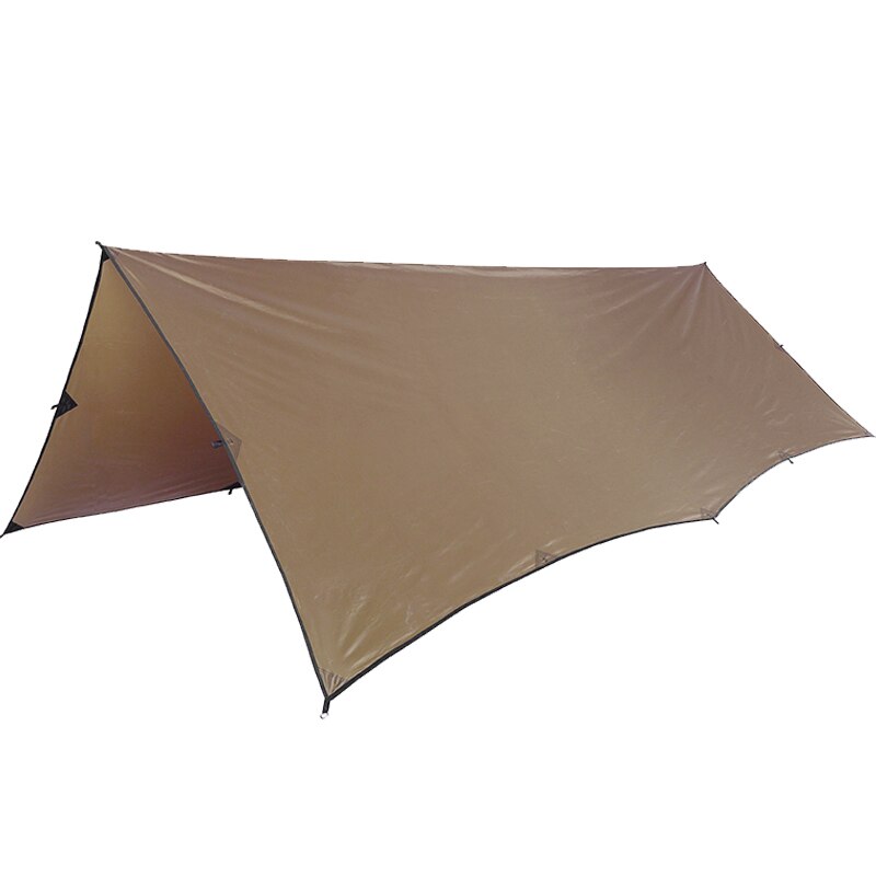 RipStop 210T Polyester Hammock Tarp Sun Shelter 3x4m Compact Durable Backpack Awning 100% Waterproof