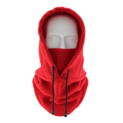 Plush Fleece Balaclava Warm Winter Headgear Windproof & Face Mask For Hiking Cycling Trekking Skiing, Cold Weather Sports Gear