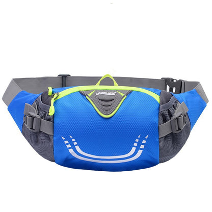 Expandable Hiking Waist Bag Fanny Pack Multi-Purpose Outdoor Belt Pouch Waist Pack For Cycling Running Fishing Gym Sport Fitness With Water Bottle Pocket