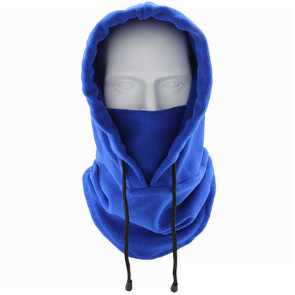 Plush Fleece Balaclava Warm Winter Headgear Windproof & Face Mask For Hiking Cycling Trekking Skiing, Cold Weather Sports Gear