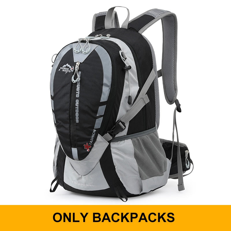 Hiking Backpack 25L Mountaineering Rucksack Ergonomic With 2L Water Hydration System