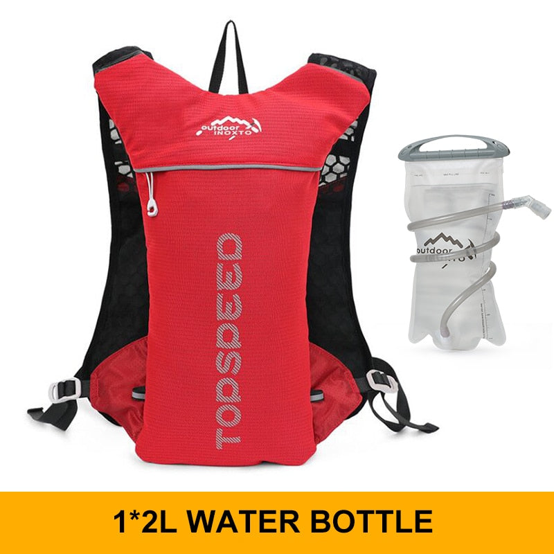 Ultralight Trail Running 5L Backpack Hydration Vest For Running, Hiking, Cycling, Multi-Compartments With Optional 1.5/2L Bladder Bag