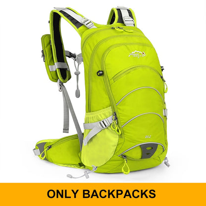 Mountaineering Hiking Running Backpack 20L Waterproof Hiking Rucksack Optional Hydration