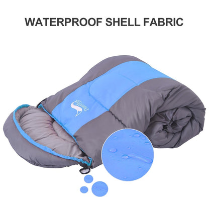 Ultralight Compact Folding Sleeping Bag Portable 3 Season (15℃~5℃) Backpacking Sleeping Bag For Spring, Autumn & Summer - Available in 2 Widths