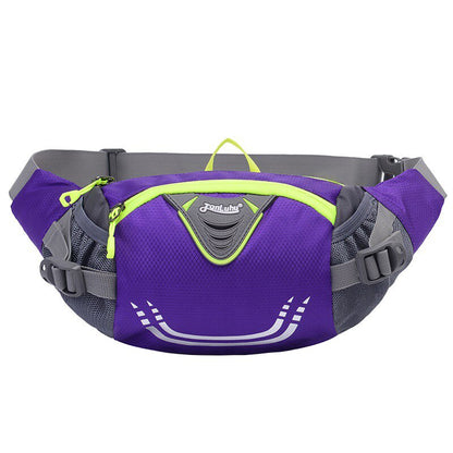 Expandable Hiking Waist Bag Fanny Pack Multi-Purpose Outdoor Belt Pouch Waist Pack For Cycling Running Fishing Gym Sport Fitness With Water Bottle Pocket