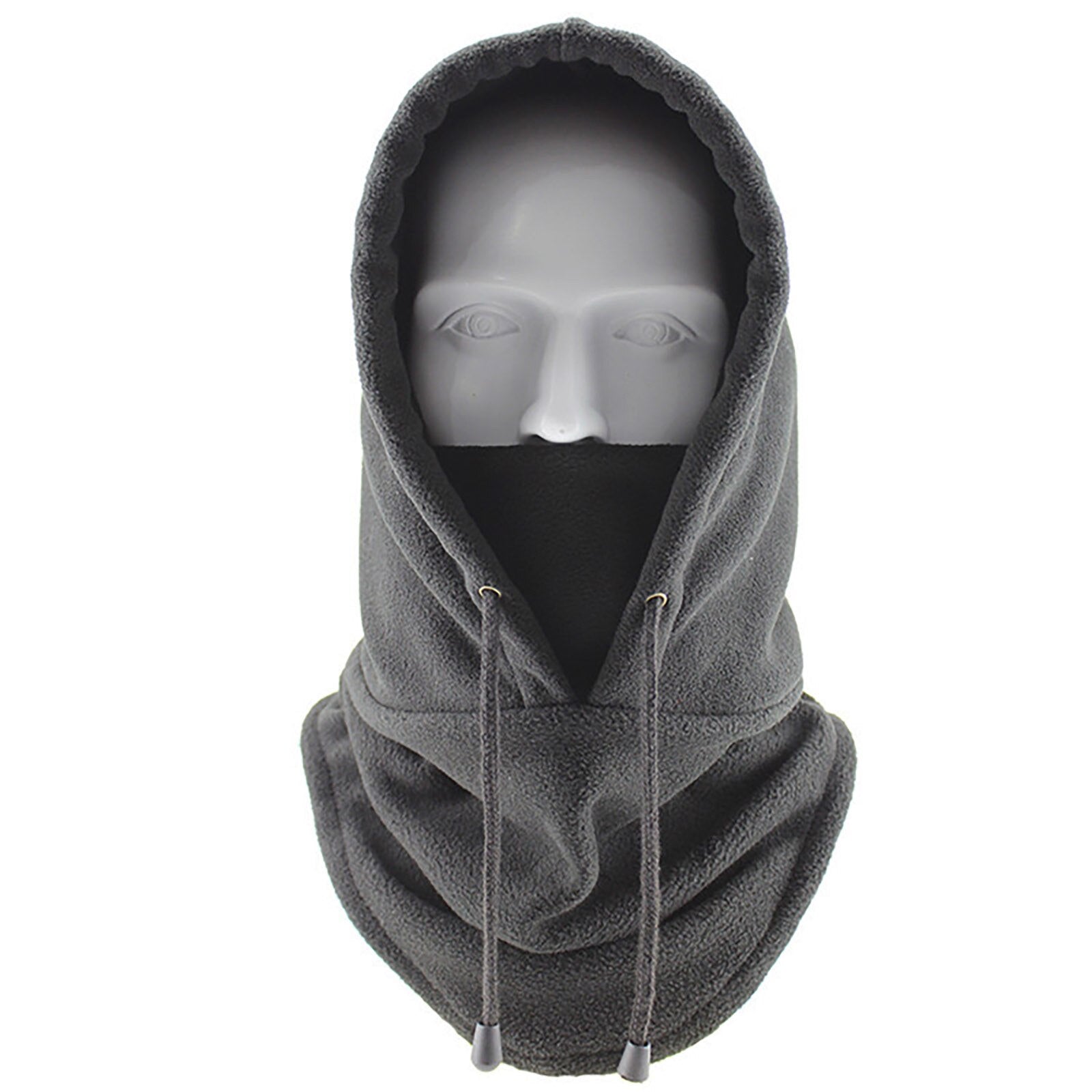 Plush Fleece Balaclava Warm Winter Headgear Windproof & Face Mask For Hiking Cycling Trekking Skiing, Cold Weather Sports Gear