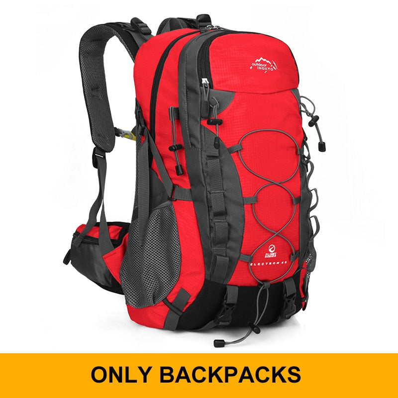 Sturdy 40L Backpack For Hiking, Trekking, Backpacking, Mountaineering, Travel - Spacious, Ergonomic Structure