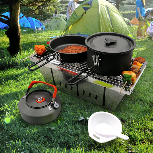 Portable Folding Outdoor Grill Table For Camping BBQ Grill Stove Grade 304 Stainless Steel IGT Table