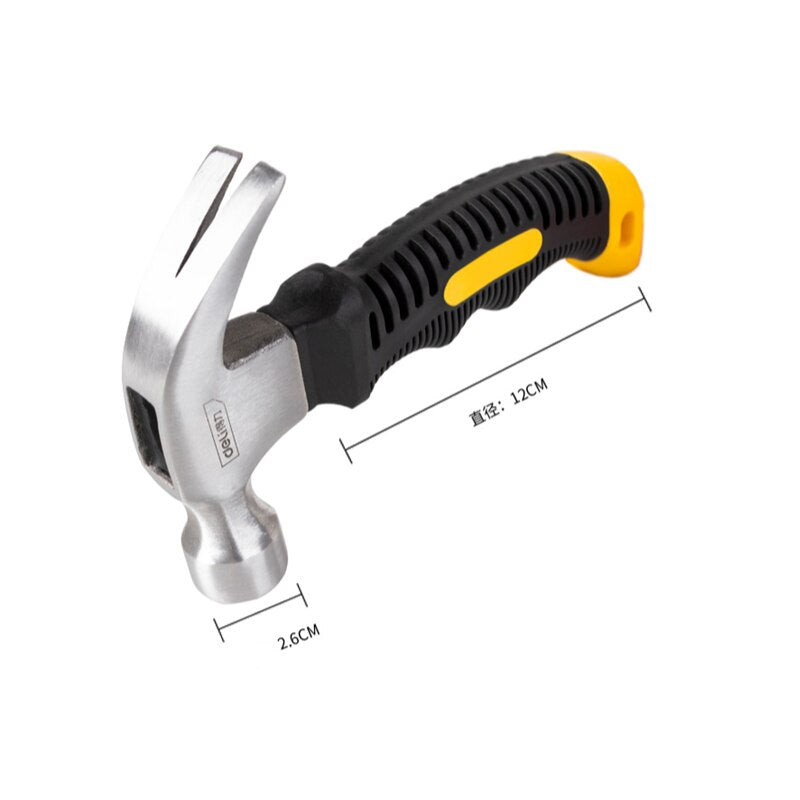 Anti-Corrosion Carbon Steel Hammer For Hammering-In Tent Pegs With TPR Non-slip Handle