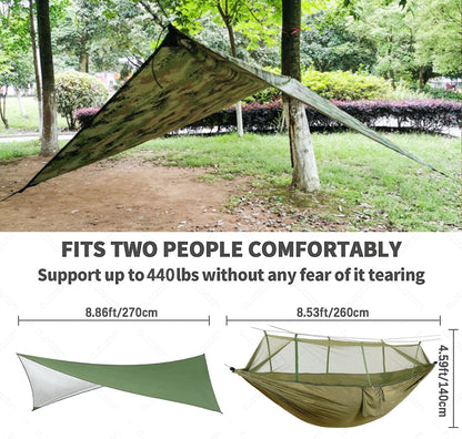 Ultimate Adventure Hammock: Bug-Proof, Waterproof, and Ultra-Light!