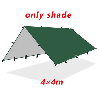 Survival Sun Shelter Canopy For Camping Travel Outdoor Backpacking Garden Waterproof Camping Awning