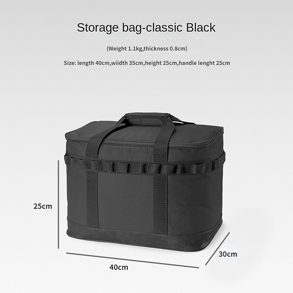 Outdoor Camping Bag Storage For Tableware Camping Tools Picnic Travel Camp Utility Bag