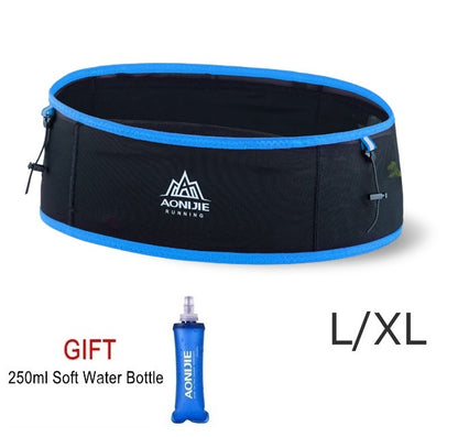 Ultra Slim Running Waist Bag For Men Women Ultralight Multi-Compartment Trail Running Belt Hydration Waist Pack Phone Holder