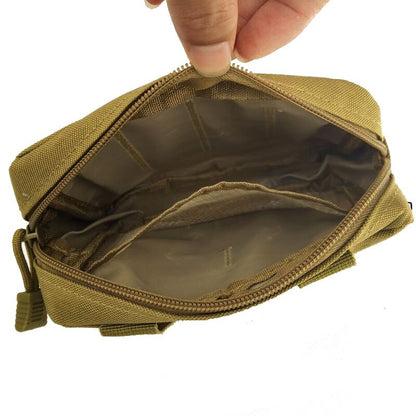 Military Molle Pouch Nylon Waterproof Phone Bag Tactical Belt Waist Bag Outdoor Sport EDC Tool Pocket