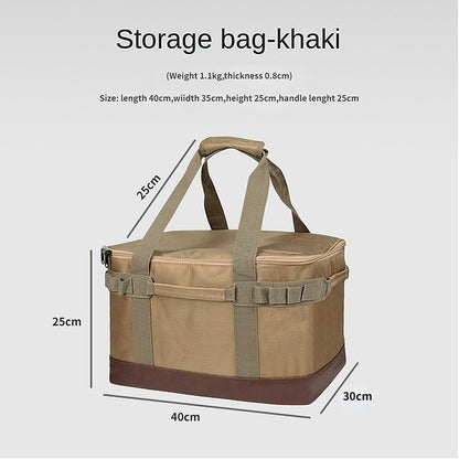 Outdoor Camping Bag Storage For Tableware Camping Tools Picnic Travel Camp Utility Bag