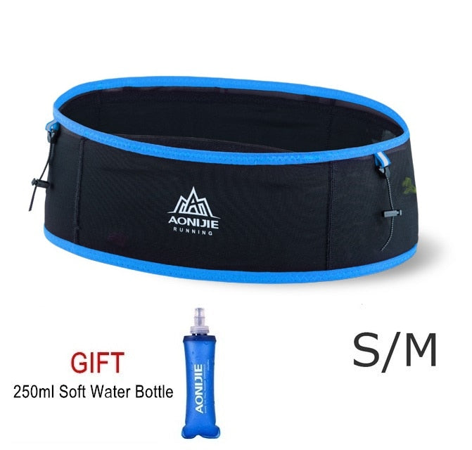 Ultra Slim Running Waist Bag For Men Women Ultralight Multi-Compartment Trail Running Belt Hydration Waist Pack Phone Holder