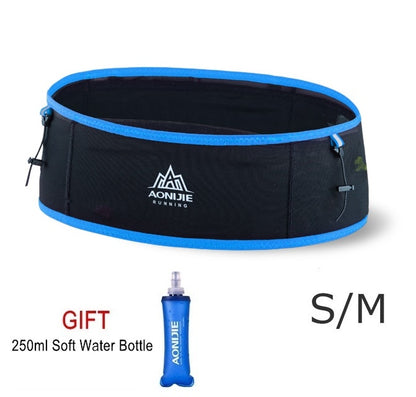 Ultra Slim Running Waist Bag For Men Women Ultralight Multi-Compartment Trail Running Belt Hydration Waist Pack Phone Holder