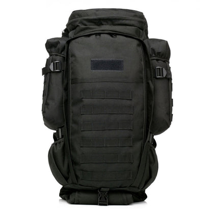 Large Capacity 65L Camo Tactical Backpack for Travel and Hiking With Ergonomic Air Cushion Belt