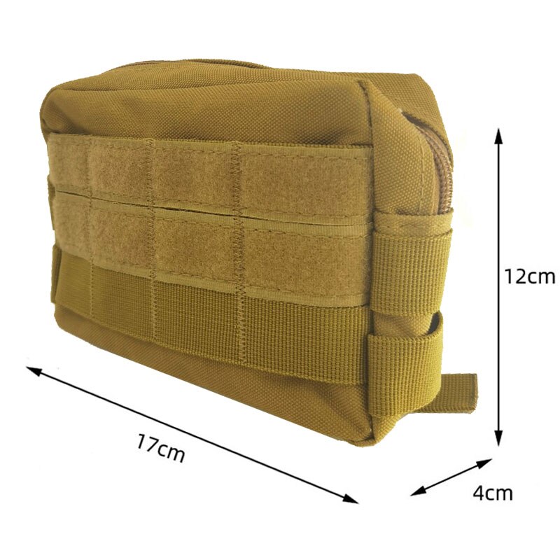 Military Molle Pouch Nylon Waterproof Phone Bag Tactical Belt Waist Bag Outdoor Sport EDC Tool Pocket