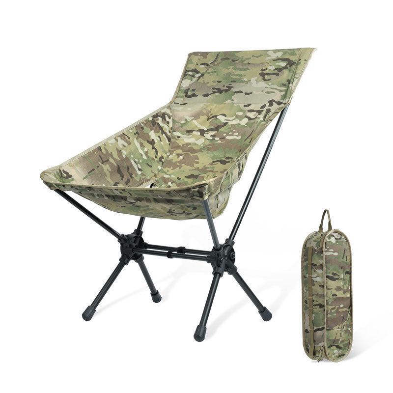 High Back Camping Chair For Fishing Trekking BBQ Parties Gardening Home & Travel