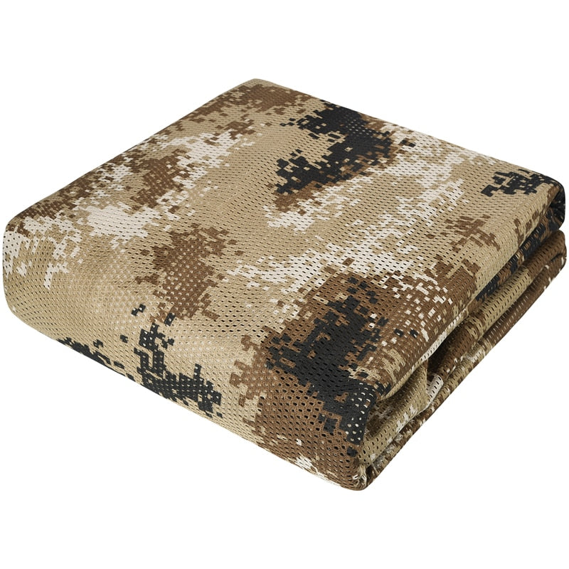 Multi-Purpose Versatile Camo Print Fabric For Camping Hiking Hunting, Paintball, Fishing, Garden Decoration & Sun Shading