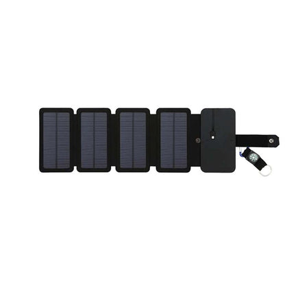 Outdoor Multifunctional Portable Solar Charging Panel Foldable 5V 2.1A USB Output Device Camping Tool High Power Output