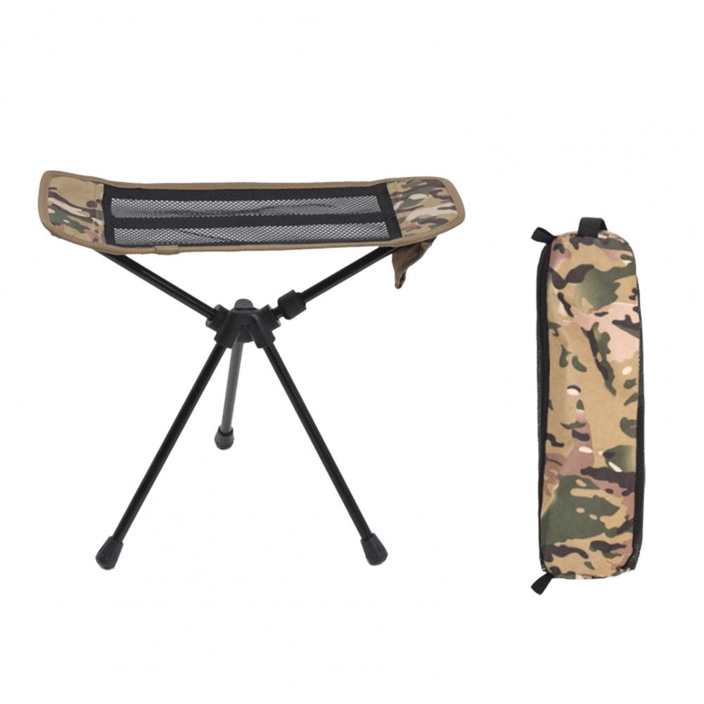 Portable Folding Camping Footrest Stool: A Comfortable & Convenient Stool for Hiking, Fishing & Outdoor Leisure Activities