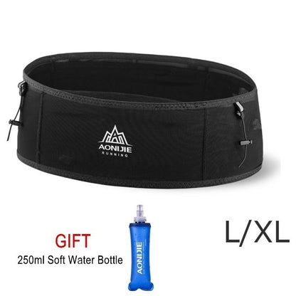 Ultra Slim Running Waist Bag For Men Women Ultralight Multi-Compartment Trail Running Belt Hydration Waist Pack Phone Holder