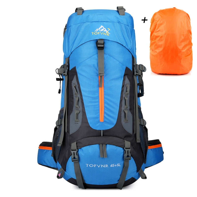 Big Capacity 70L Cross Country Trekking Backpack For Long Distance Hiking Backpacking Ultralight Rucksack For Adventure Travel