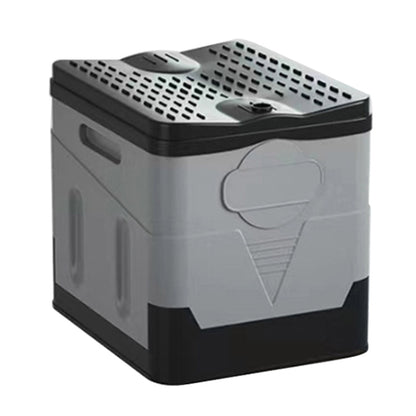 Travel Portable Car Emergency Toilet - Folding and Compact Outdoor Toilet with Concealed Tank and Cover for Outdoor Activities