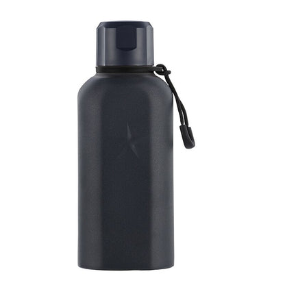 450ml Rugged Thermos Vacuum Flask - A Mini and Portable Insulated Stainless Steel Flask for Travel, Sports and Hiking