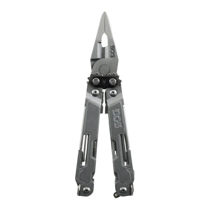 Deluxe 21 in 1 Stainless Steel Multi-Tool Folding Multipurpose Pliers For Outdoor Survival Camping Essential EDC Gear