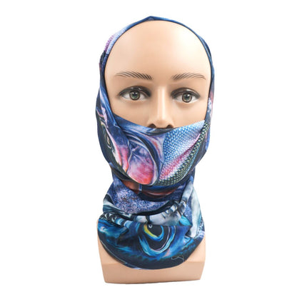 Fishing Headband Bandana UV Sun Protection Bandana For Cycling Hiking Face Head Dust Windproof Gaiter for Men Women's Headband