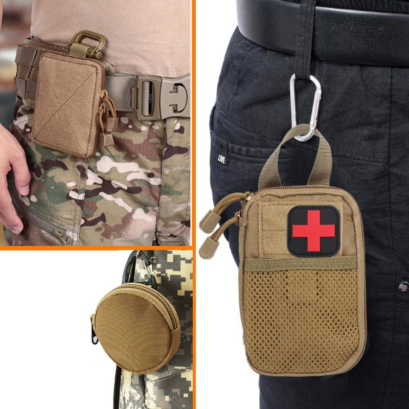 Tactical Waist Pack Molle Pouch Belt Pack Fanny Bag For Hiking Camping Trekking Travel