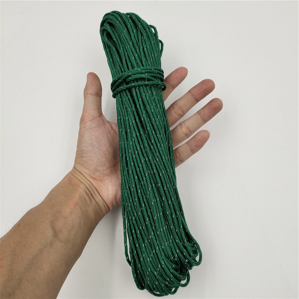 Reflective High Strength Paracord Guy Lines For Tents, Tarps & Awnings - 20m/50m Multifunction Camping Rope, With Tensioners 