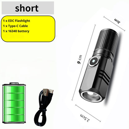 Super Bright MINI LED Flashlight: A Powerful and Portable Pocket Torch Light for Your Outdoor Needs