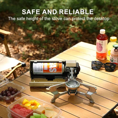 Ultra-Portable High Power Folding Gas Stove: An Essential Addition To Your Outdoor Gear