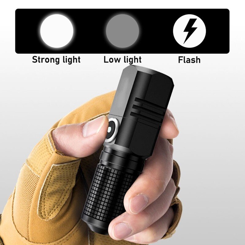 Super Bright MINI LED Flashlight: A Powerful and Portable Pocket Torch Light for Your Outdoor Needs