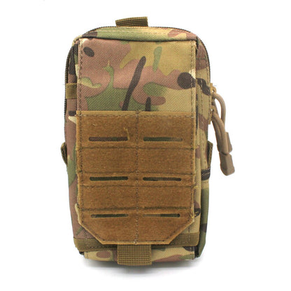 Tactical Molle Pouch Mobile Phone Waist Bag EDC Tool Travel Pack Outdoor Working Tools Holder