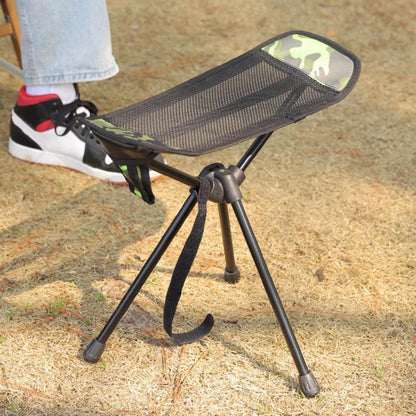 Portable Folding Camping Footrest Stool: A Comfortable & Convenient Stool for Hiking, Fishing & Outdoor Leisure Activities