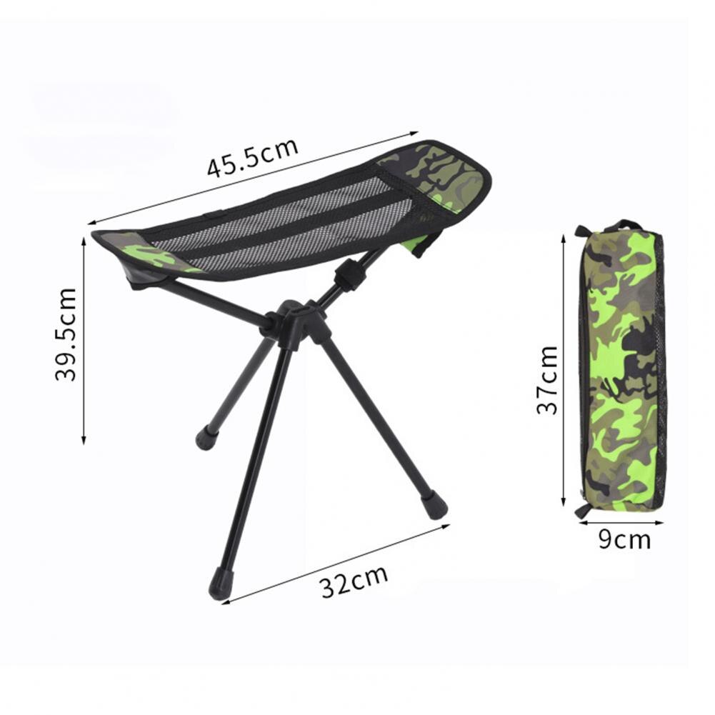 Portable Folding Camping Footrest Stool: A Comfortable & Convenient Stool for Hiking, Fishing & Outdoor Leisure Activities