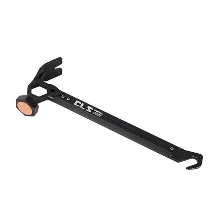 Mountaineering Tent Peg Hammer Puller For Camping Tents Awnings Groundsheets etc Stainless Steel Hammer Copper Head