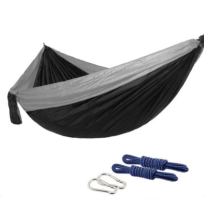 Lightweight Portable 270x140cm Parachute Nylon Hammock for Backpacking, Travel, Beach, Backyard, Hiking