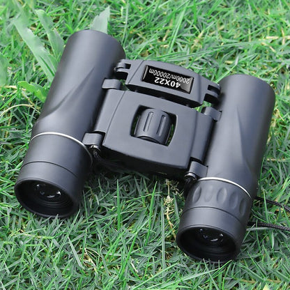 Powerful Long Range Folding Mini Binoculars 40x22 HD 2000M Optics For Sports Travel Trekking