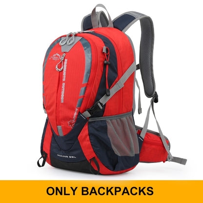 Hiking Backpack 25L Mountaineering Rucksack Ergonomic With 2L Water Hydration System